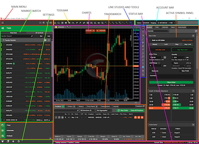 Gig Preview - Code custom ea using mql, ninjascript and thinkscript