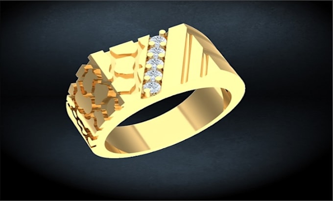 Gig Preview - Design 3d modeling jewery and rendering for you