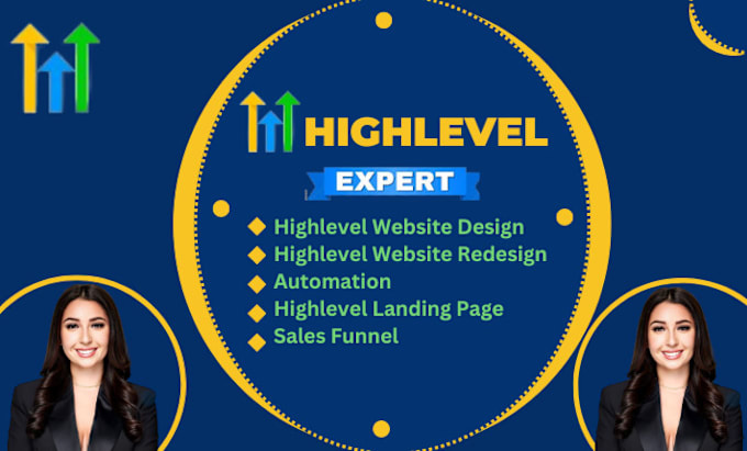 Gig Preview - Design your gohighlevel website, ghl, ghl landing page, gohighlevel automation