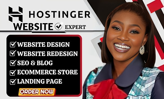 Bestseller - hostinger website design hostinger website redesign hostinger landing page