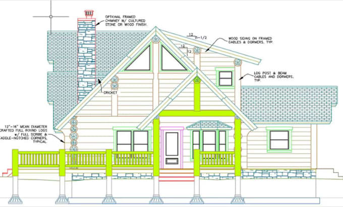 Gig Preview - Create architectural and structural drawing, using autocad as a drafter