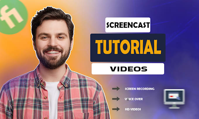 Gig Preview - Record and editing voice over screencast tutorial videos