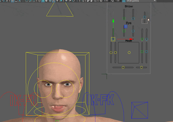 Gig Preview - Character rigging rig 3d nonhumanoid model, rig3d cloth, dynamic rig face morphs