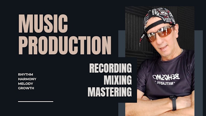 Gig Preview - Mix and master your song professionally