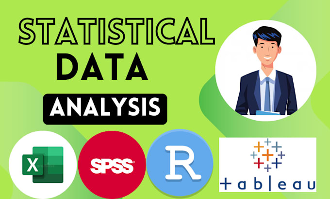 Gig Preview - Do statistical data analysis with spss, rstudio, stata, power bi and excel