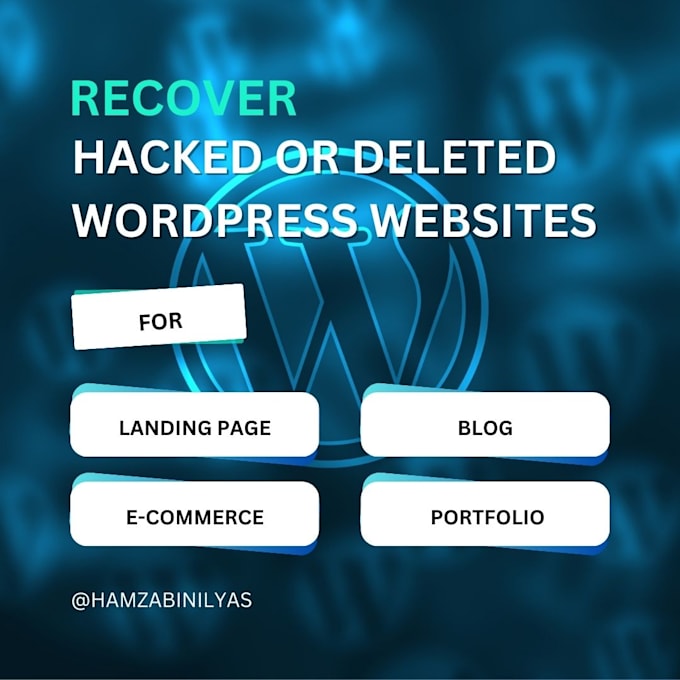 Bestseller - recover hacked or deleted website from archive to wordpress