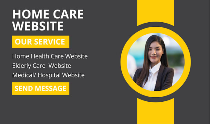 Gig Preview - Create homecare service website