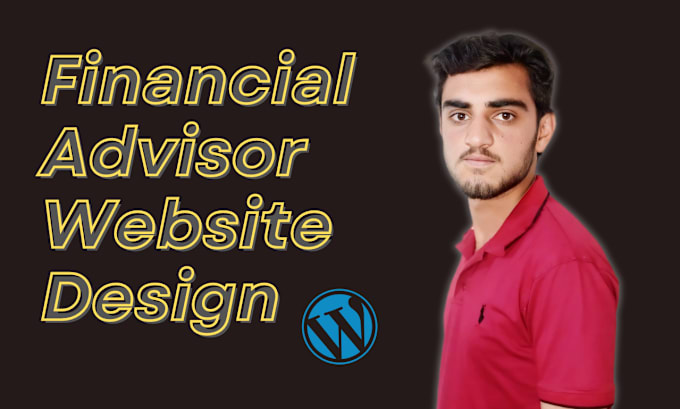 Gig Preview - Design financial advisor website fully for you