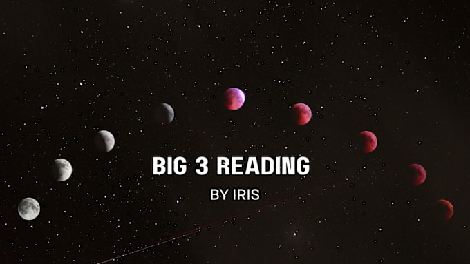 Bestseller - do a big three reading for you