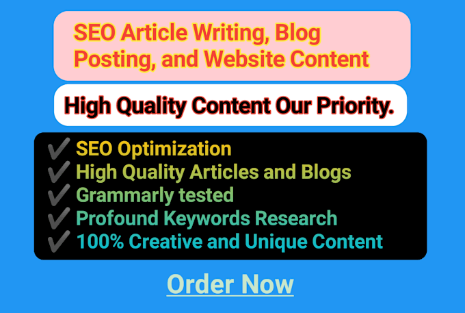 Bestseller - do articles writing and blog posts on desired subjects