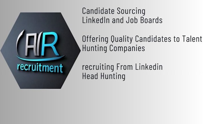 Gig Preview - Do candidate sourcing, linkedin and head hunting