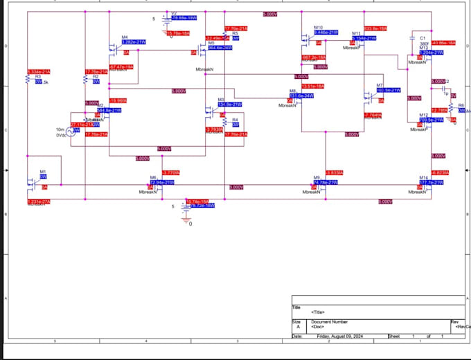 Gig Preview - Design electrical circuits on pspice