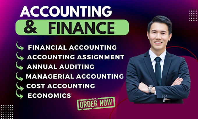 Gig Preview - Complete any accounting assignment using excel in less than 24 hours for you