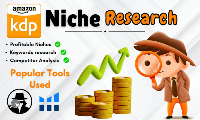 Gig Preview - Do amazon kdp niche research and profitable keyword research