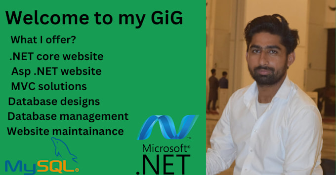 Gig Preview - Be your expert dot net developer, asp dot net mvc, web apis