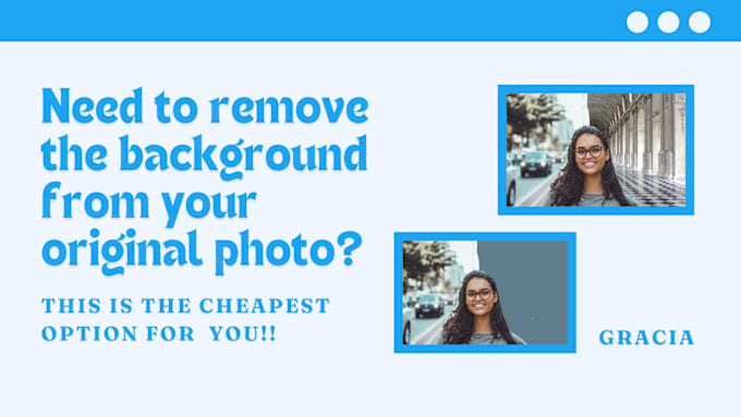 Gig Preview - Remove background for 30 of your pictures or photos