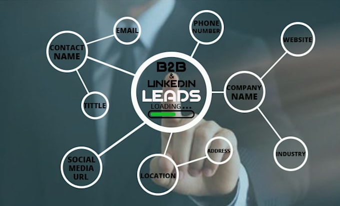 Gig Preview - Collect b2b and linkedin leads for your niche