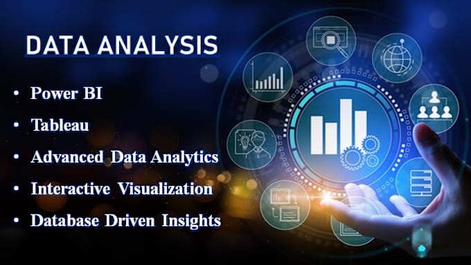 Gig Preview - Develop dashboards and business intelligence reports with power bi, and tableau