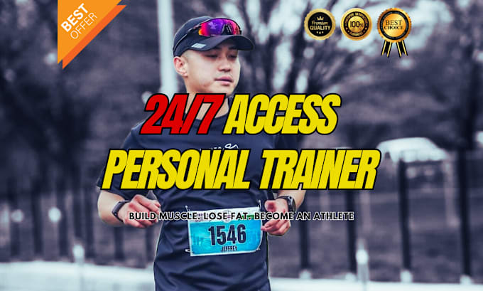 Gig Preview - Be your all access personal trainer