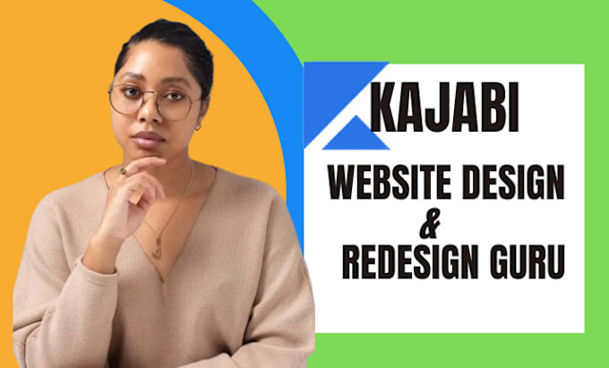 Gig Preview - Kajabi website design, kajabi online course, kajabi sales funnel, landing page