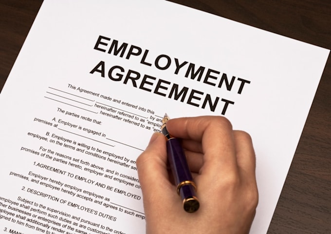 Gig Preview - Create your employment contract or independent contractor agreement