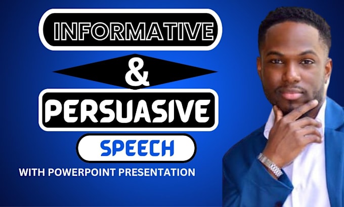 Gig Preview - Write a brilliant powerful and persuasive speech for you on any topic