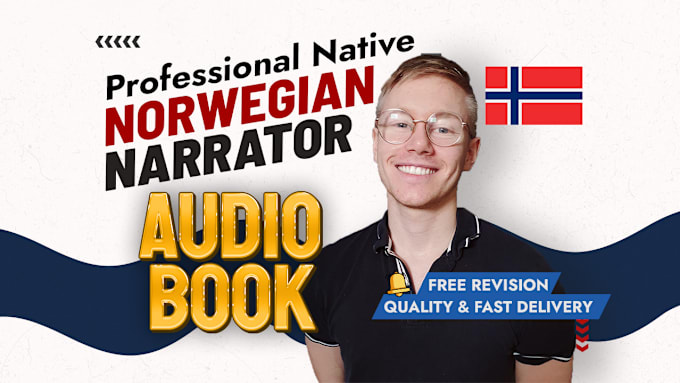 Gig Preview - Do norwegian audiobook narration