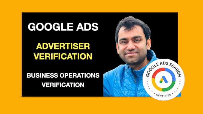 Bestseller - do google ads advertiser verification for complex accounts