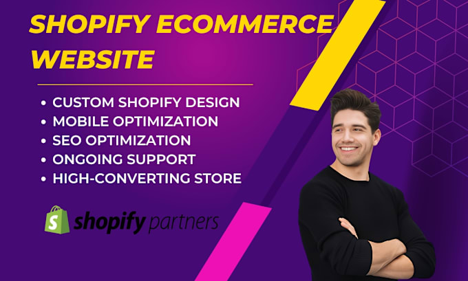 Gig Preview - Build a professional shopify ecommerce website or store