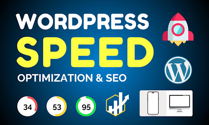 Gig Preview - Do wordpress website speed optimization to increase page speed