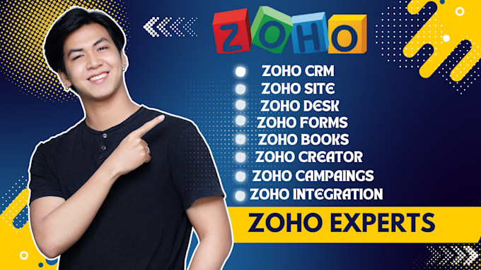 Bestseller - set up and customize zoho CRM, one, forms, campaigns