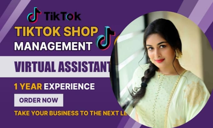 Bestseller - be your tiktok shop virtual assistant, tiktok shop dropshipping,tiktok shop va