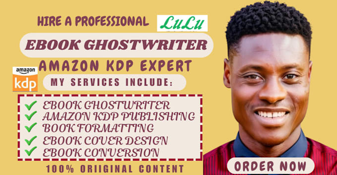 Gig Preview - Be your self help ebook writer, books and ebook writer, non fiction ghostwriter