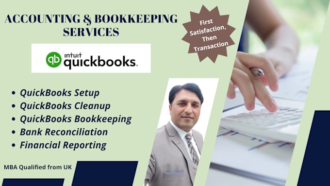 Gig Preview - Set up clean up and do your bookkeeping in quickbooks online