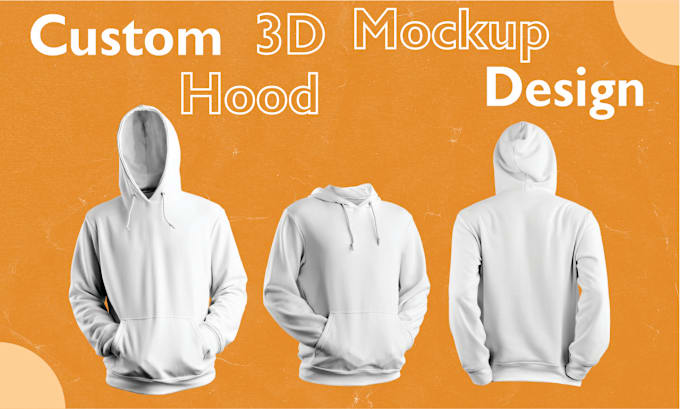 Gig Preview - Do 2d 3d clothing mockup t shirts, hoodies, jerseys, apparel