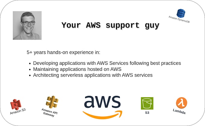 Gig Preview - Be your AWS support guy