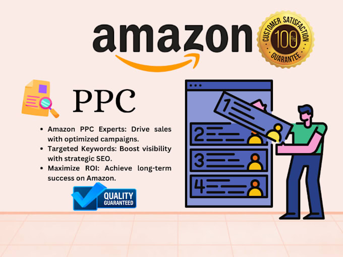 Gig Preview - Setup manage and optimize amazon PPC campaigns ads sponsored