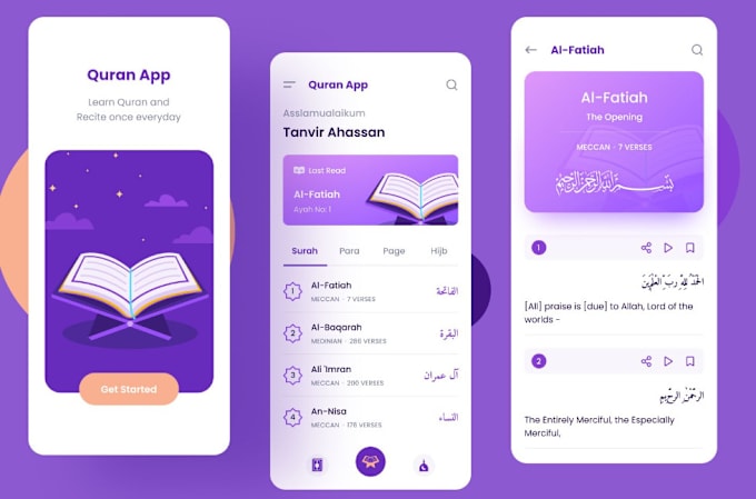 Gig Preview - Develop prayer app quran app