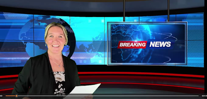 Gig Preview - Record a breaking news ugc spokesperson video