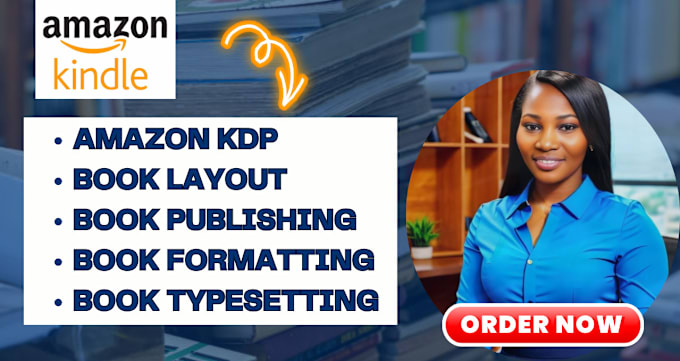 Gig Preview - Do book formatting for amazon KDP publishing typesetting, and book layout design