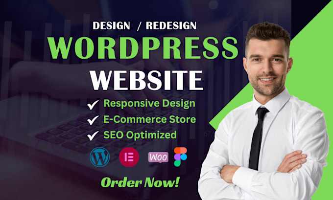 Bestseller - build wordpress website design, development and redesign wordpress website