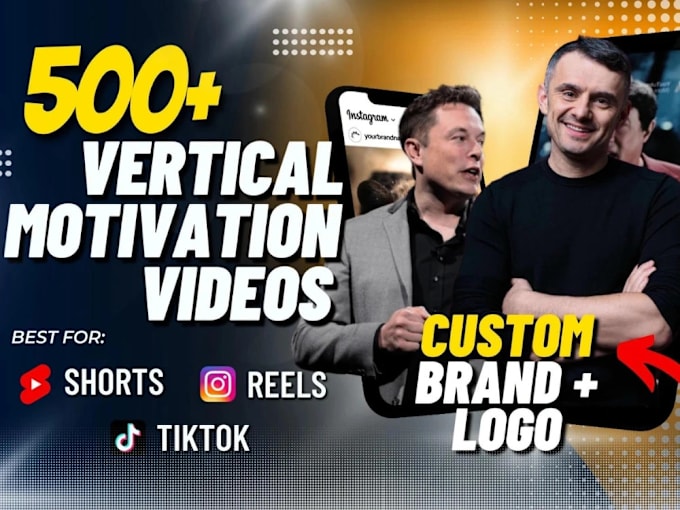 Gig Preview - Create monetizable motivational, viral youtube shorts, reels motivational video