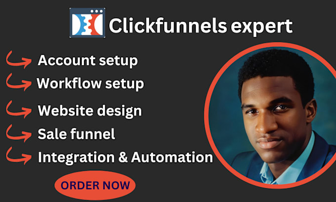 Gig Preview - Clickfunnels 2 0 groove funnel click funnel expert landing page membership websi