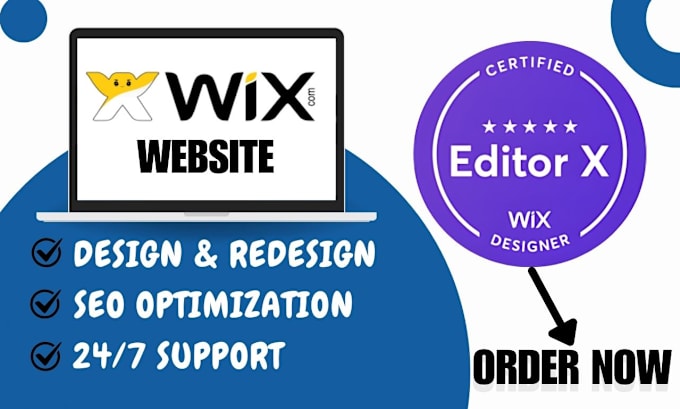 Gig Preview - Do wix website design and redesign wix studio ecommerce store