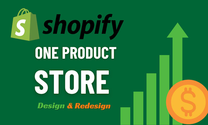 Gig Preview - Create shopify dropshipping store and redesign your store