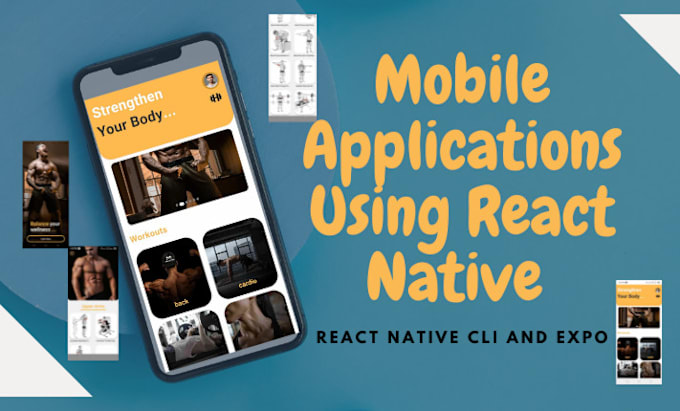 Gig Preview - Develop mobile apps for IOS and android using react native