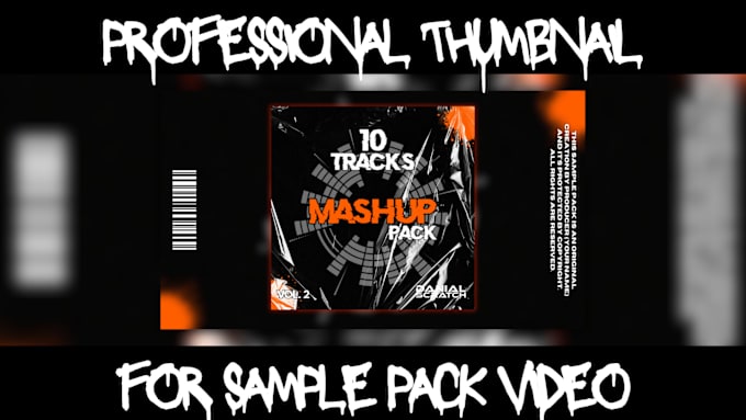 Gig Preview - Create thumbnail for your sample pack, drum kit, loop kit