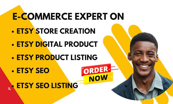 Gig Preview - Set up an etsy shop with digital products SEO listing