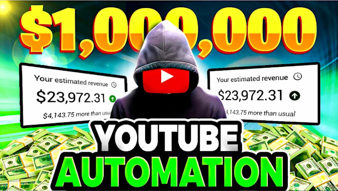 Gig Preview - Make ai top 10 cash cow faceless videos and cash cow youtube automation channel