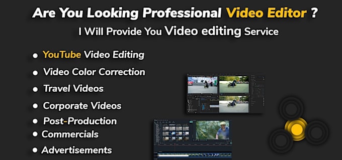 Gig Preview - Do amazing video editing you will get the best quality